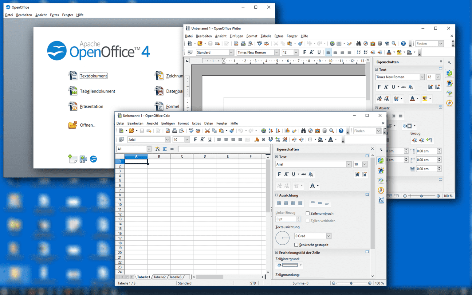 open office and libreoffice